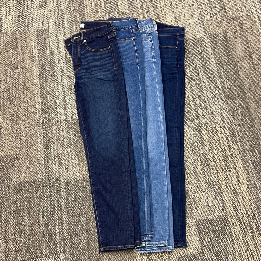 Ann Taylor & Loft Jean bundle. All size 4